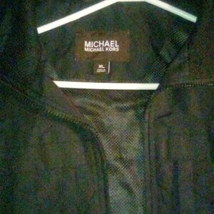 Michael Kors Men's Black Lightweight Jacket